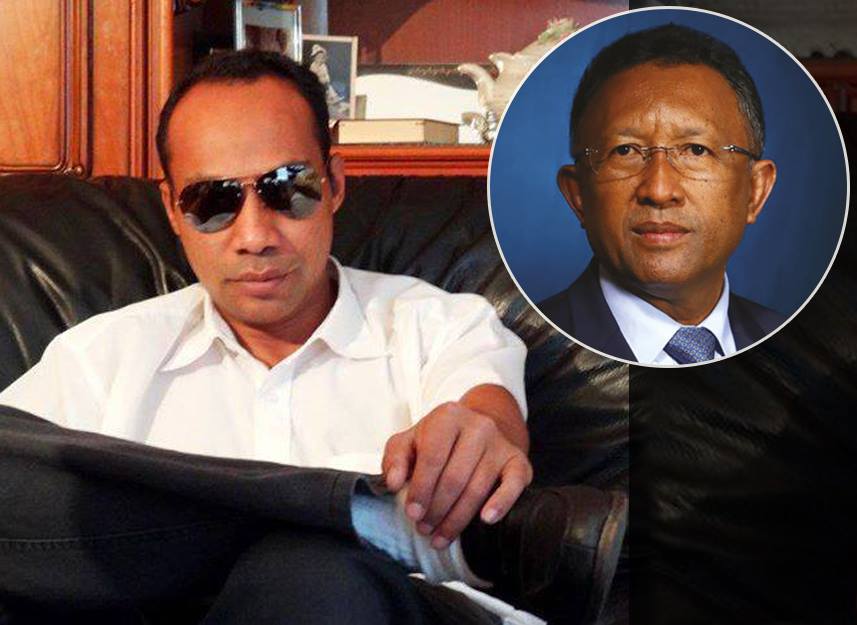 Hommage de Mahery Lanto Manandafy à Hery Rajaonarimampianina