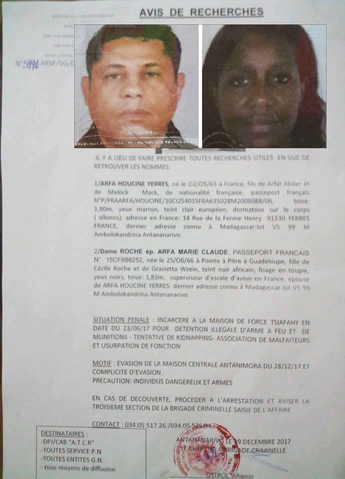 Des membres du personnel de l’hôpital et de la prison ont aidé Arfa Houcine Yerres à s’évader