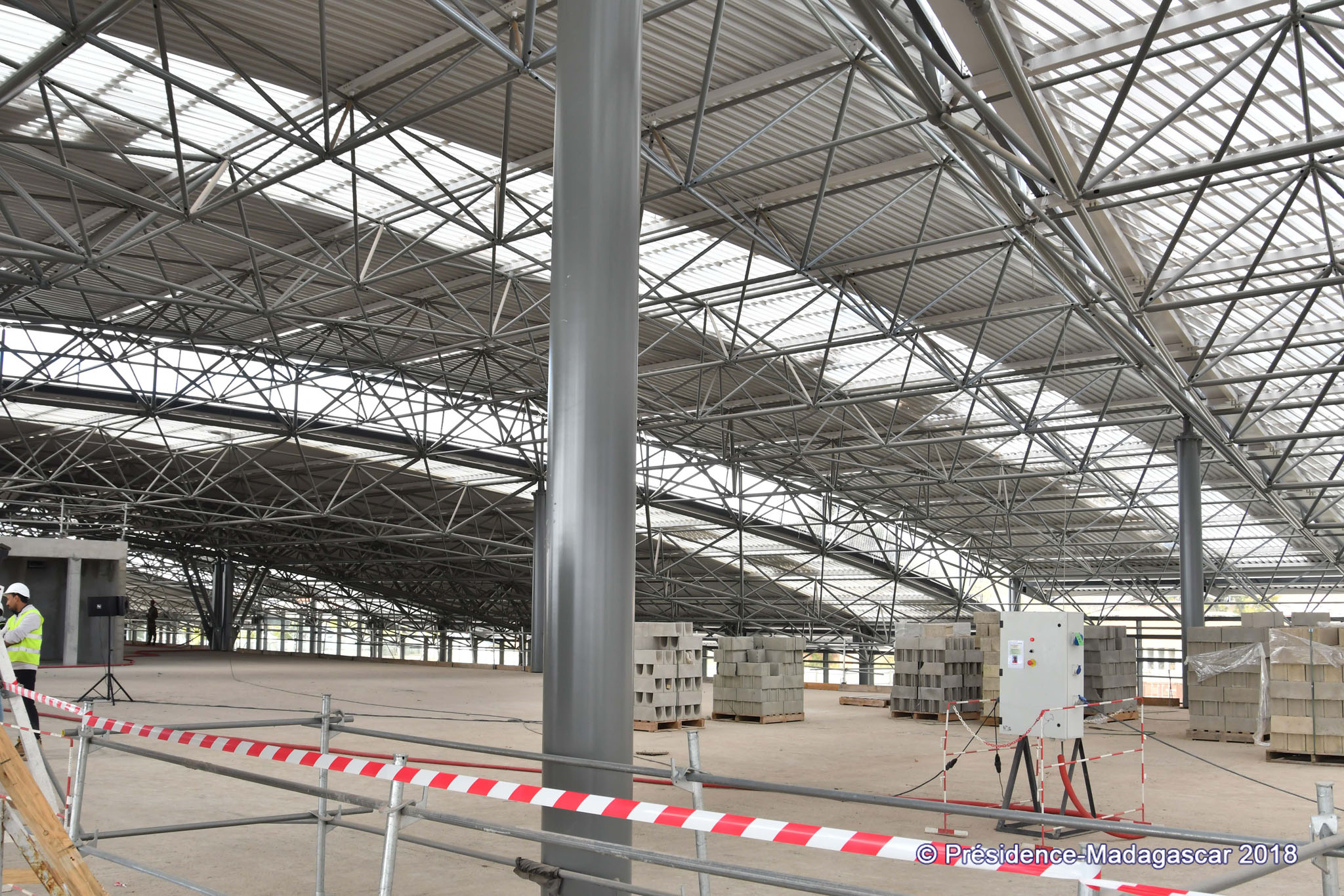 Nouveau terminal international d&rsquo;ivato : 60% des travaux achevés