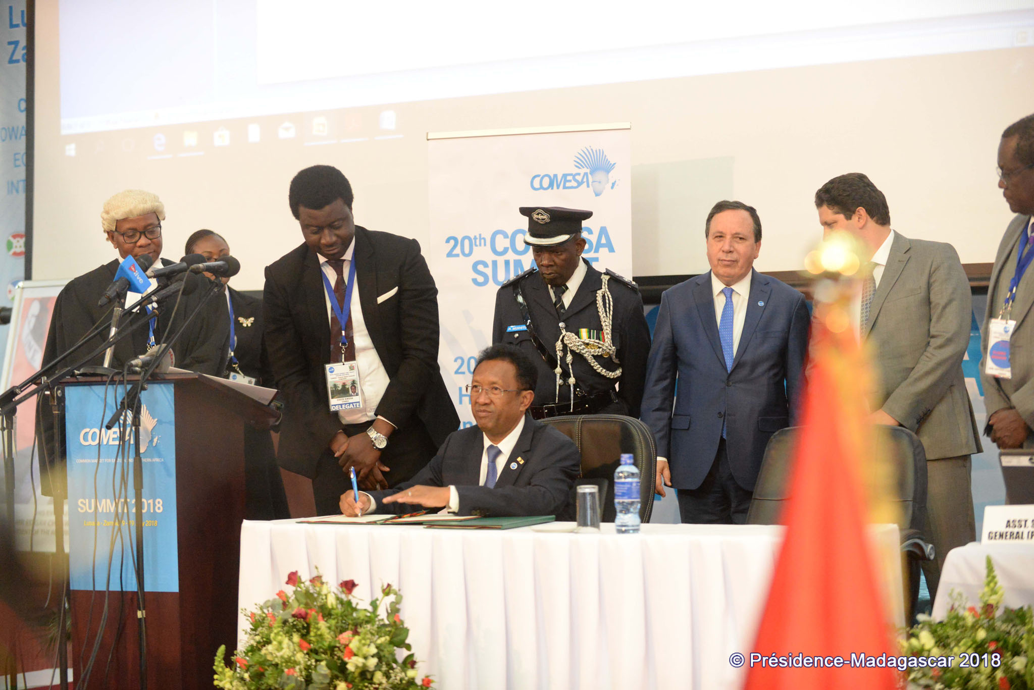 Hery Rajaonarimampianina : « Sans paix ni stabilité, notre rêve d’un COMESA prospère et d’une Afrique gagnante restera une image »